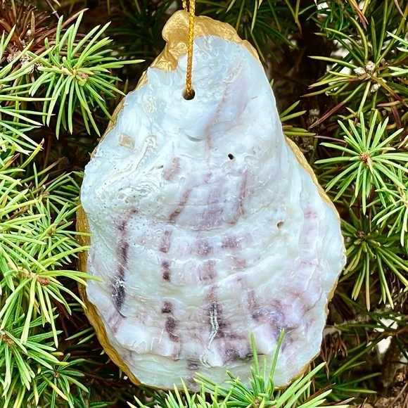 Flower Market Oyster Shell Ornament Pink - Picture 3 of 6